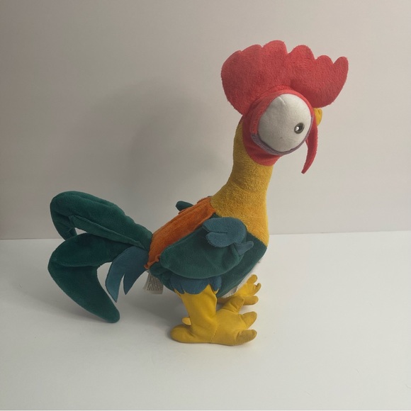 Disney MOANA Plush Clucking and Screaming HEI HEI Chicken 13in Works - Picture 2 of 12